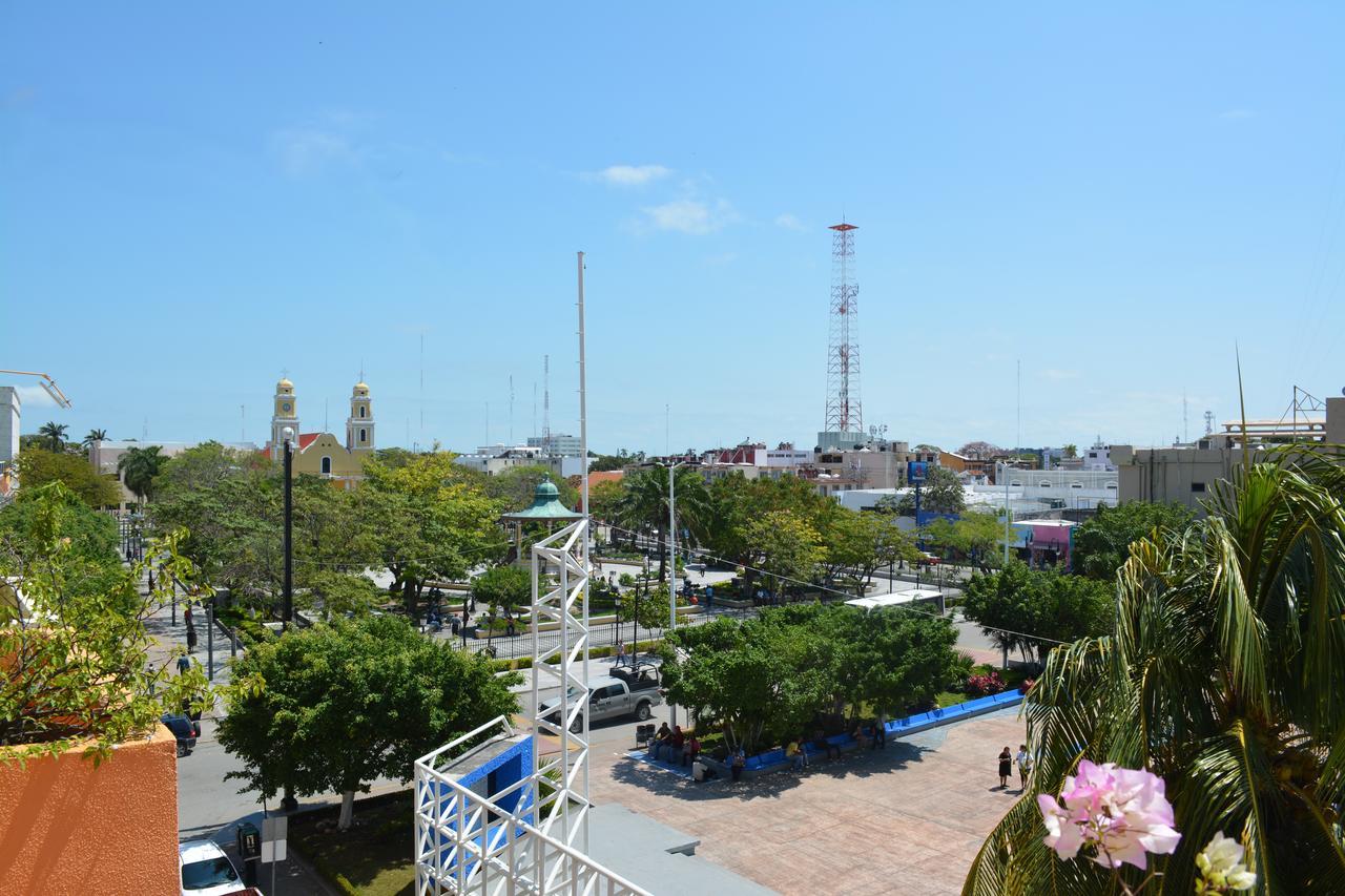 Hotel Del Parque Ciudad del Carmen Exterior foto